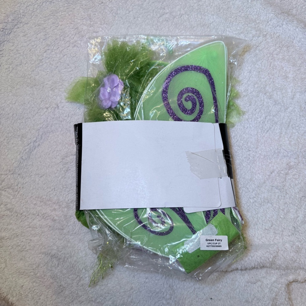 Green Fairy Toddler Costume 2T - Picture 4 of 4